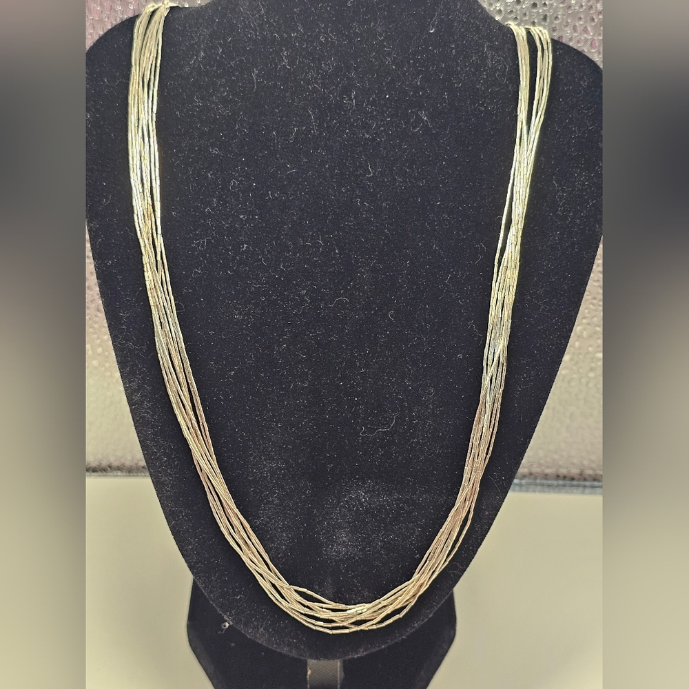 Carolyn Pollack Relios Sterling Liquid Silver Necklace